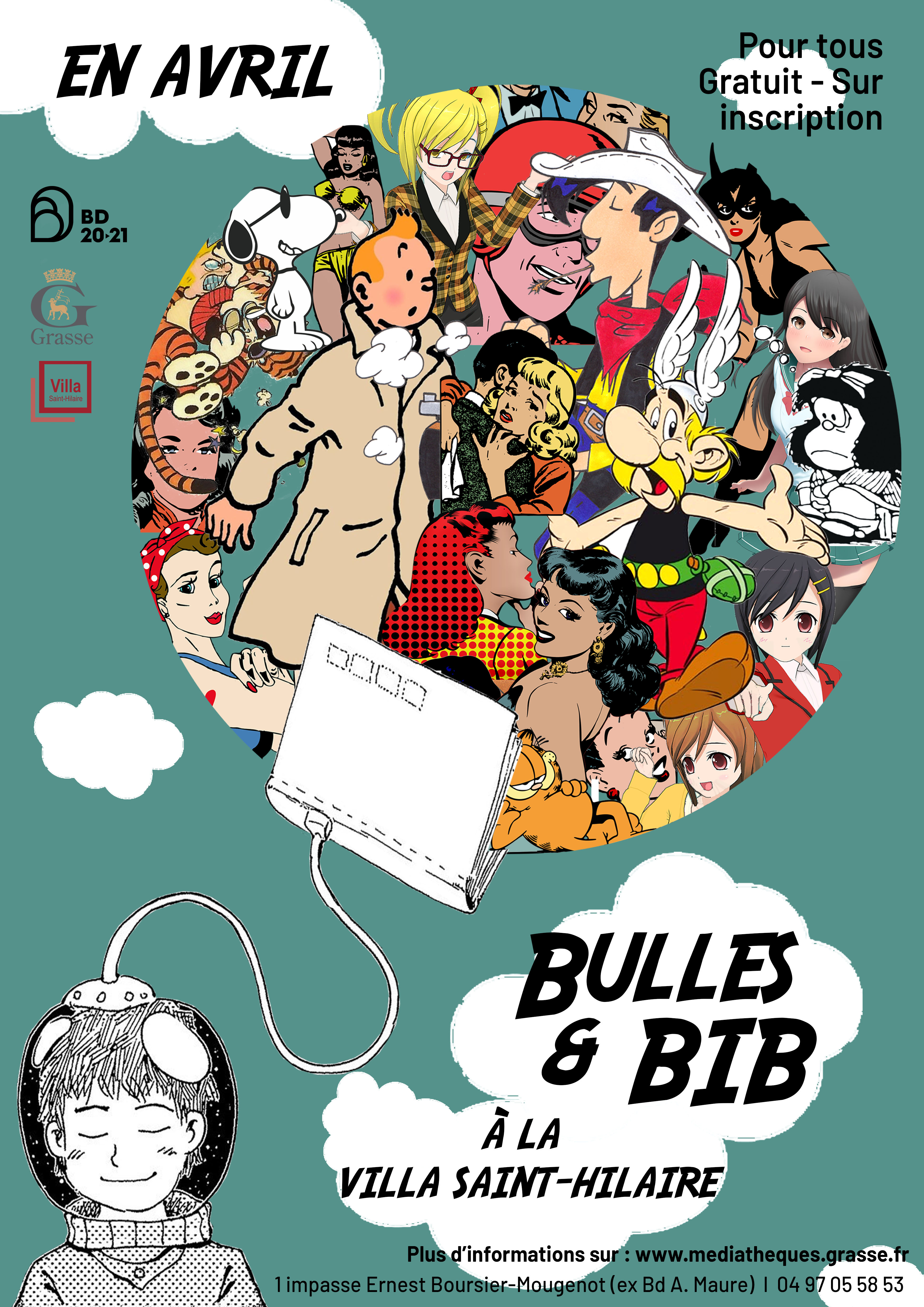 Affiche à vos plumes site