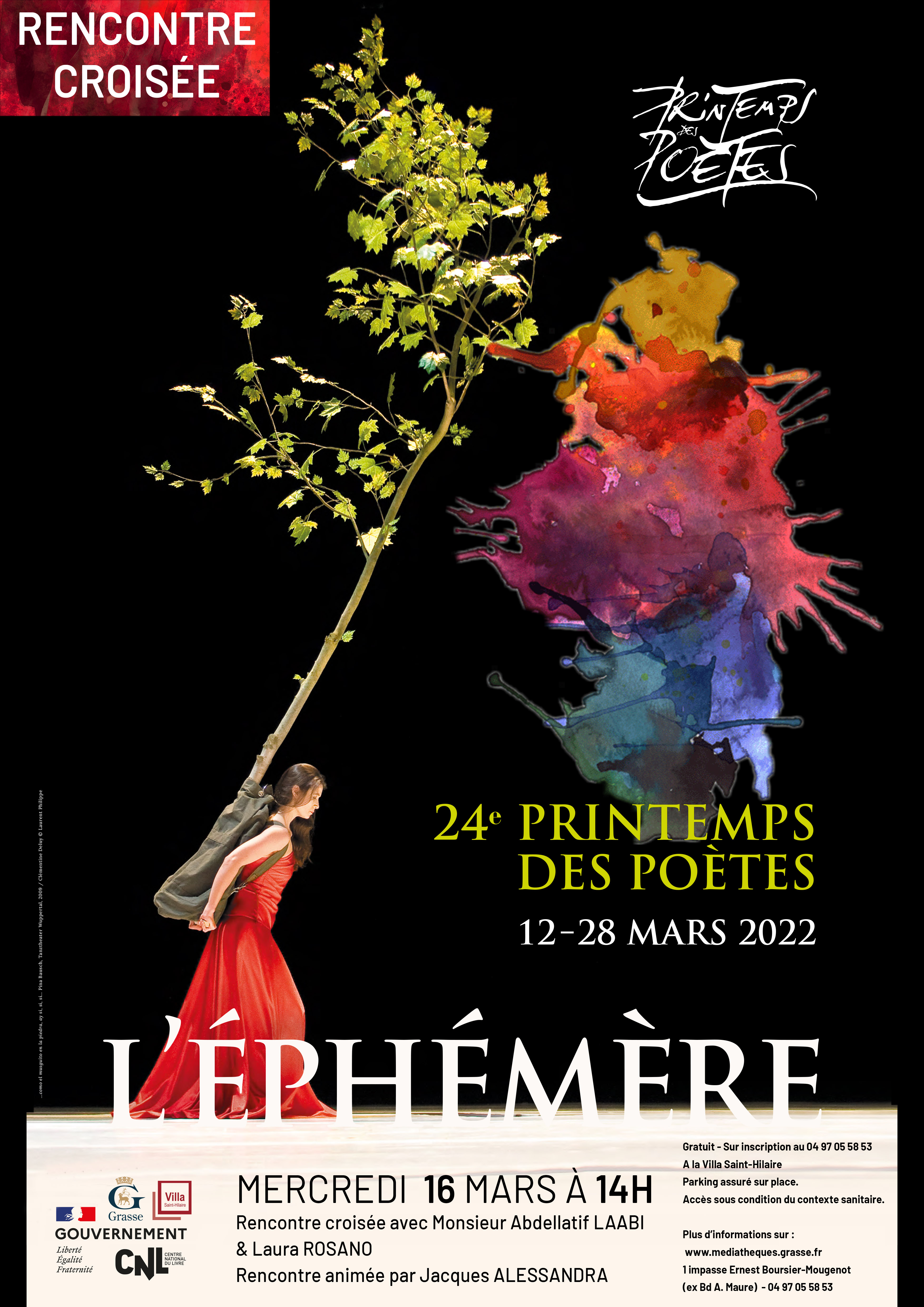 Affiche rencontre croisée PdP