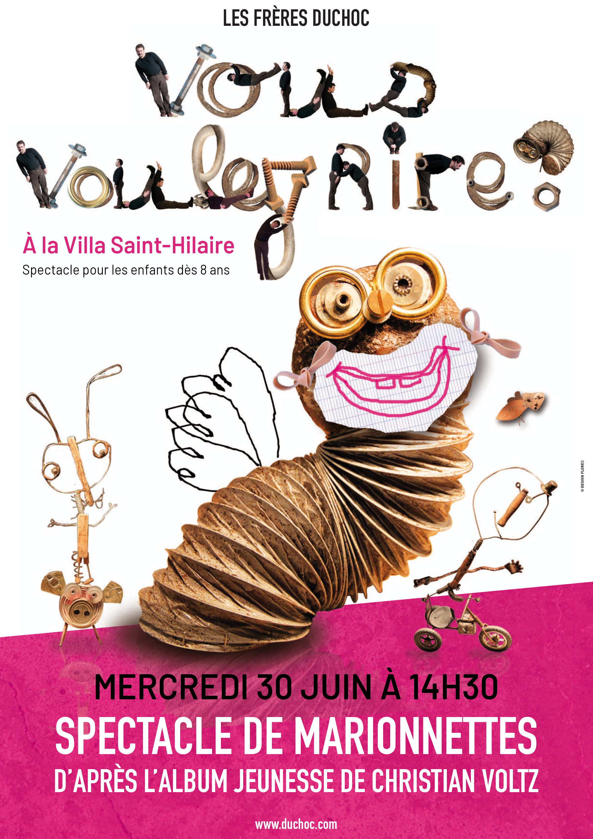 Affiche vous voulez rire ok