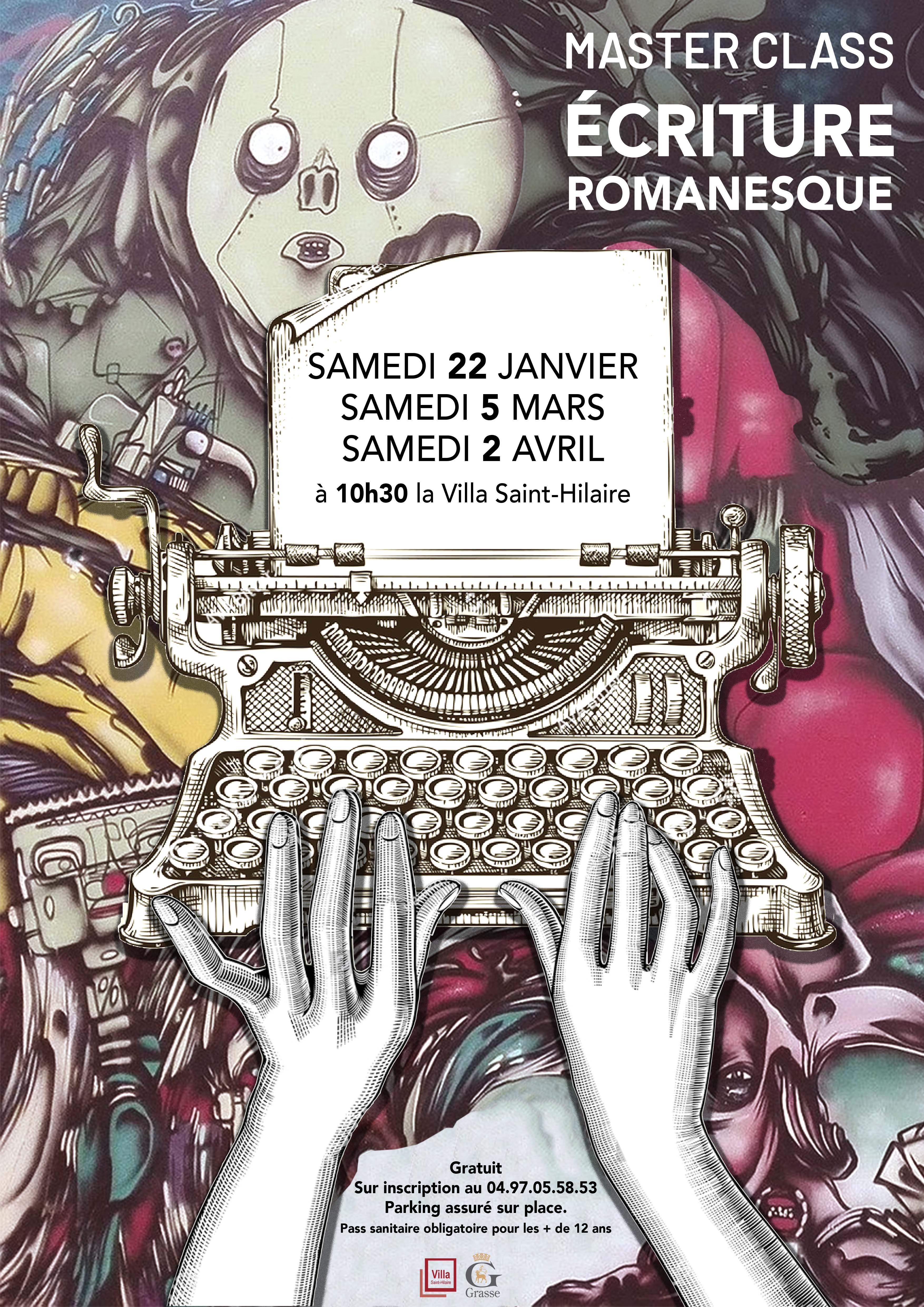 Affiche écriture romanesque OK