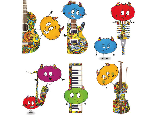 les sentiments en couleurs