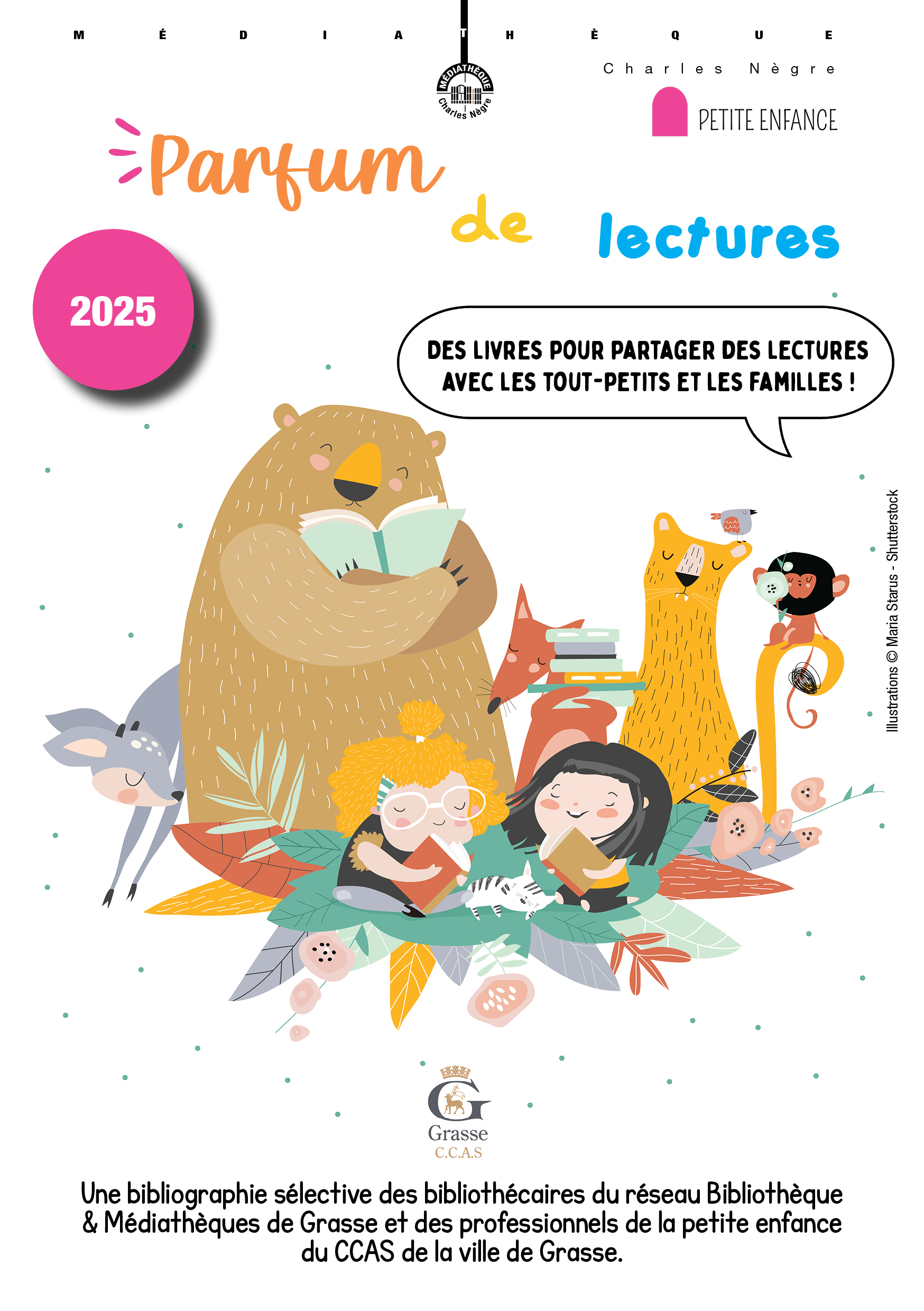 Biblio parfum de lectures 2025