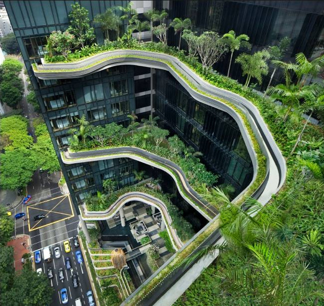 Parkroyal on Pickering hotel singapour