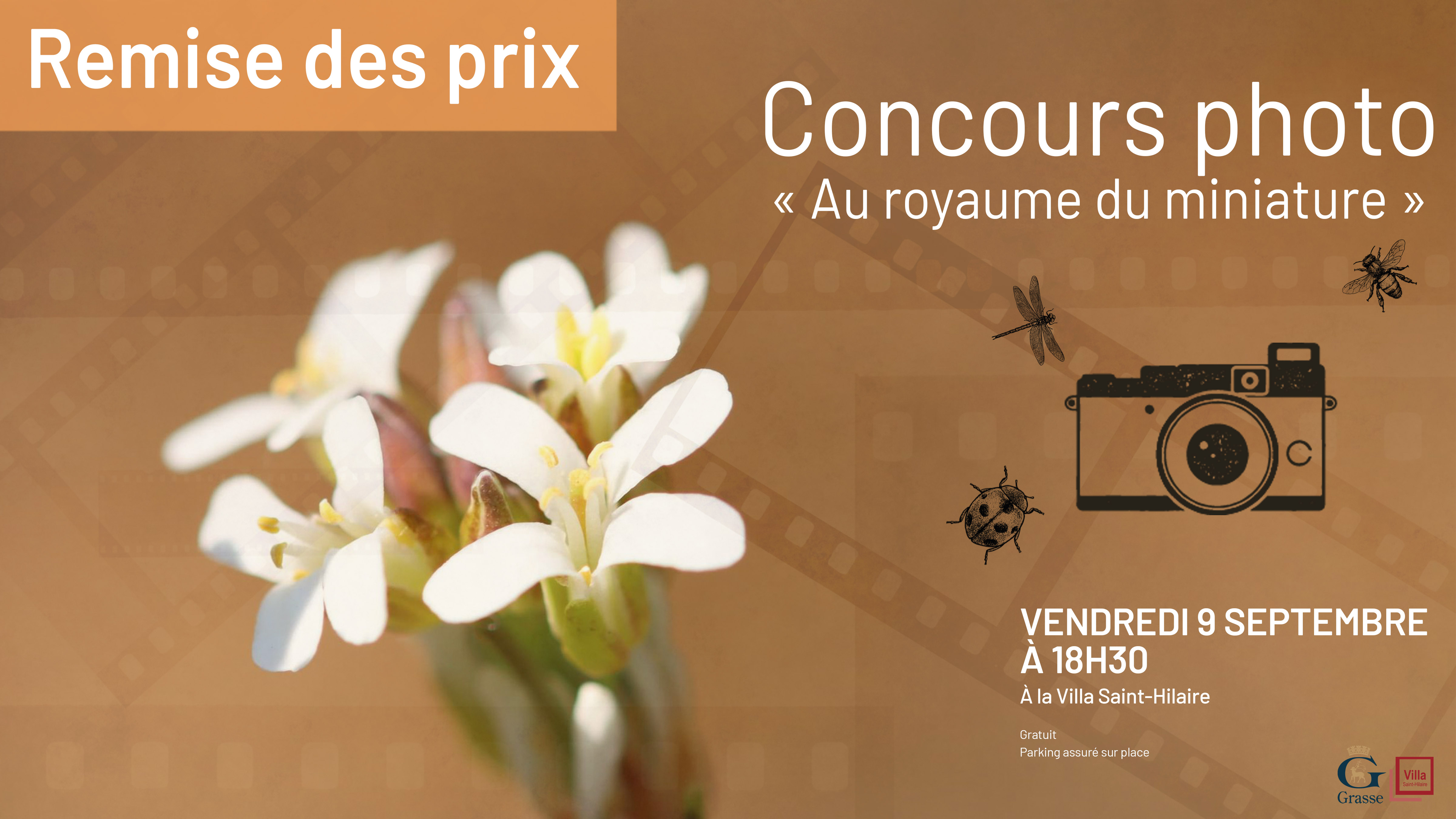 Remise des prix concours photo biodiv 22