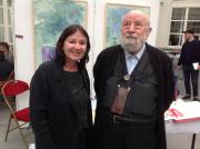 c-Michel-Butor-et-Anne-Slacik-a-Bruxelles-le-16-avril-2016--Luc-Ginot