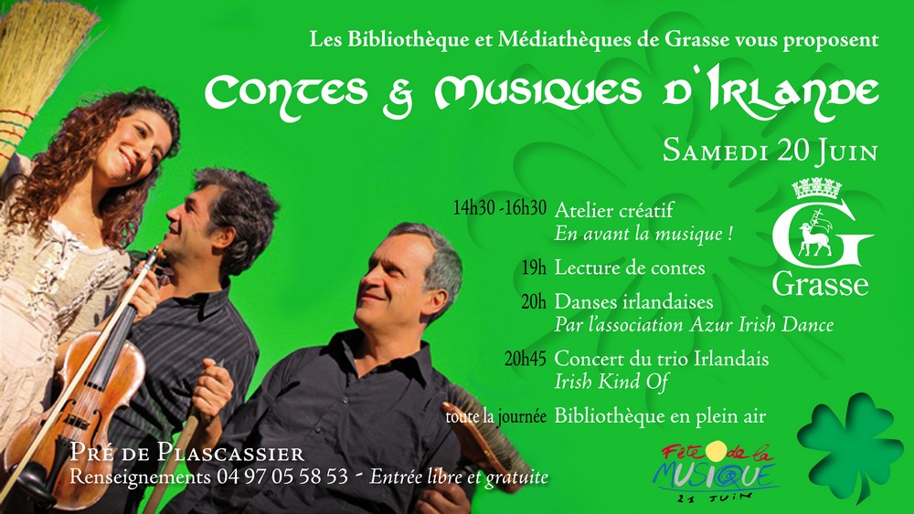 Affiche Contes & musique d'Irlande