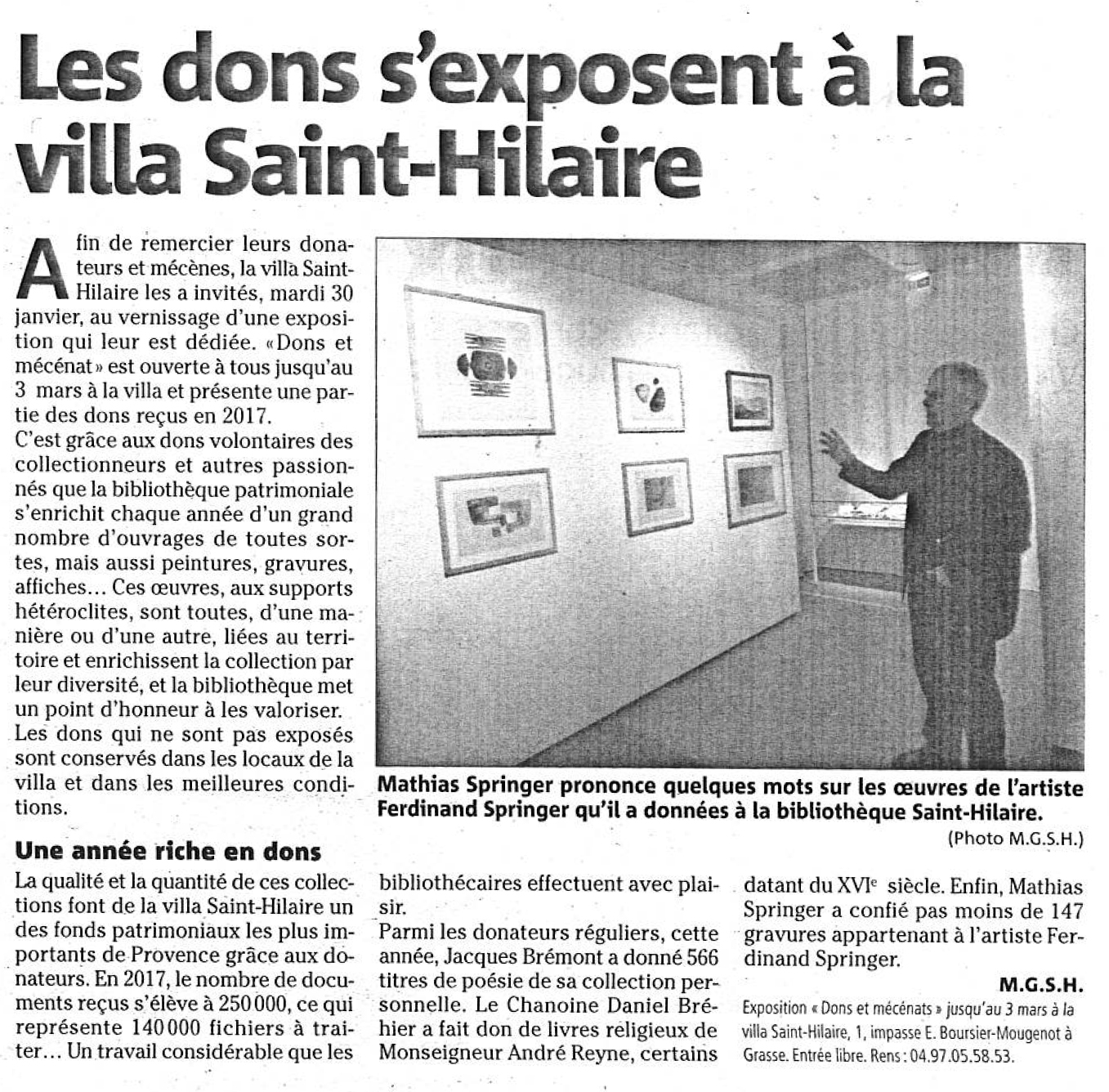 Nice matin 13.07.2020 Ateliers de lété
